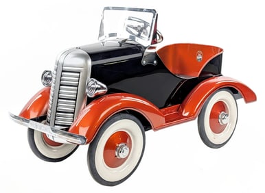 Restored Gendron Pioneer Lines Pedal Car