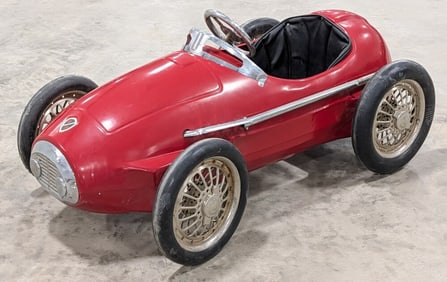 American Retro Ferrari Racer Pedal Car
