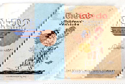 (2) Early Toledo Children's Vehicles / Pedal Car Catalogs