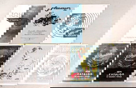 (7) Reproduction Pedal Car Catalogs