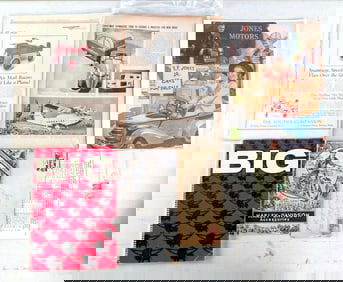 Pedal Car Magazines and Harley Davidson Catalog