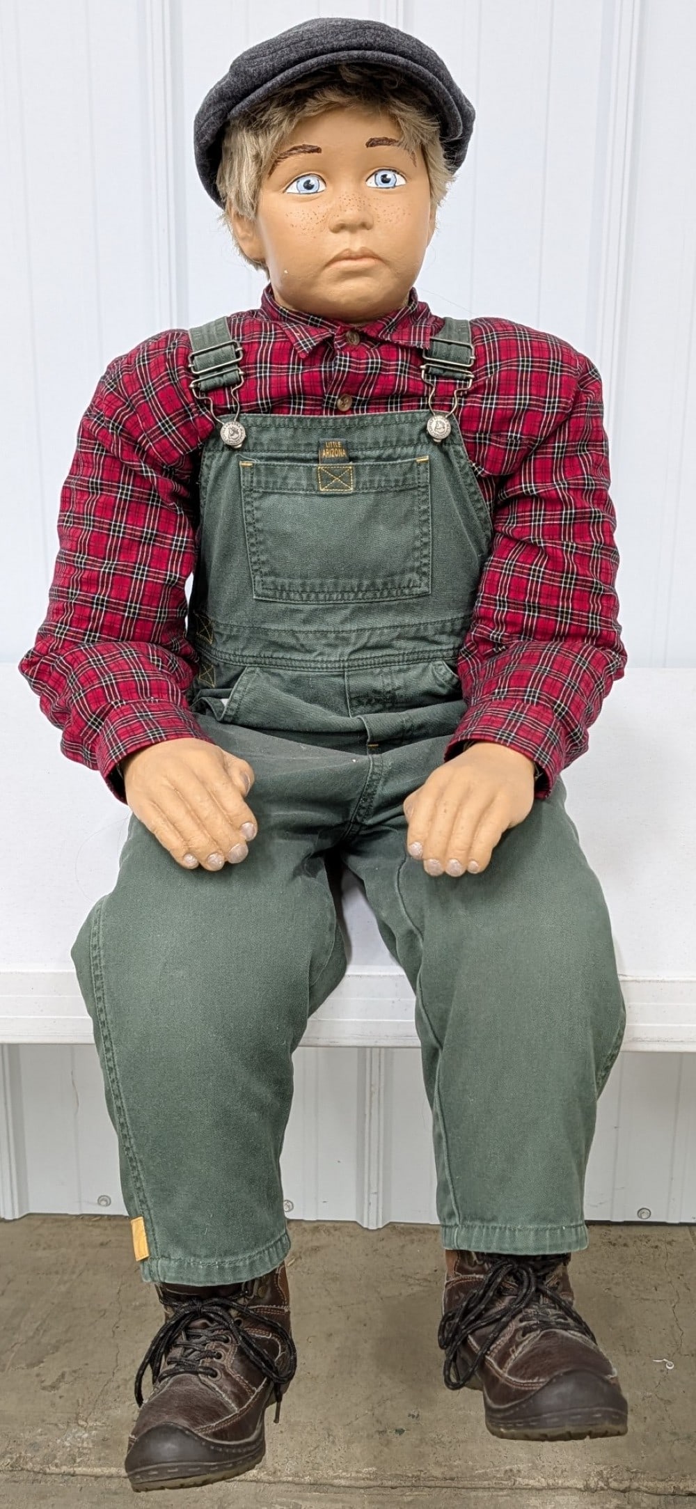 Life Size Sitting Boy " Little Connor " Pedal Car Prop (1 of 10)