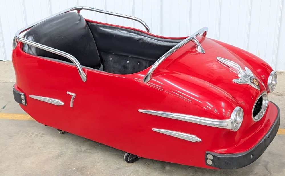 1940s Wild Mouse Rollercoaster Ride Car (1 of 17)