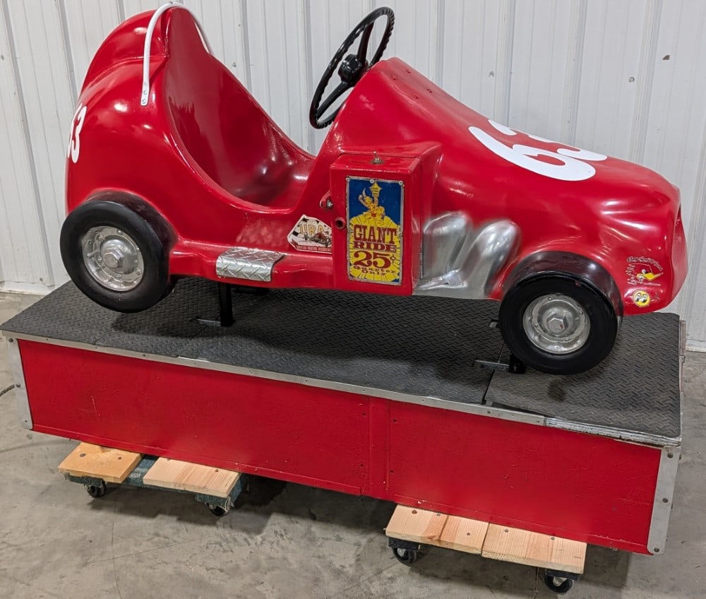 Vintage Coin-Op Midget Racer Kiddie Ride (1 of 12)