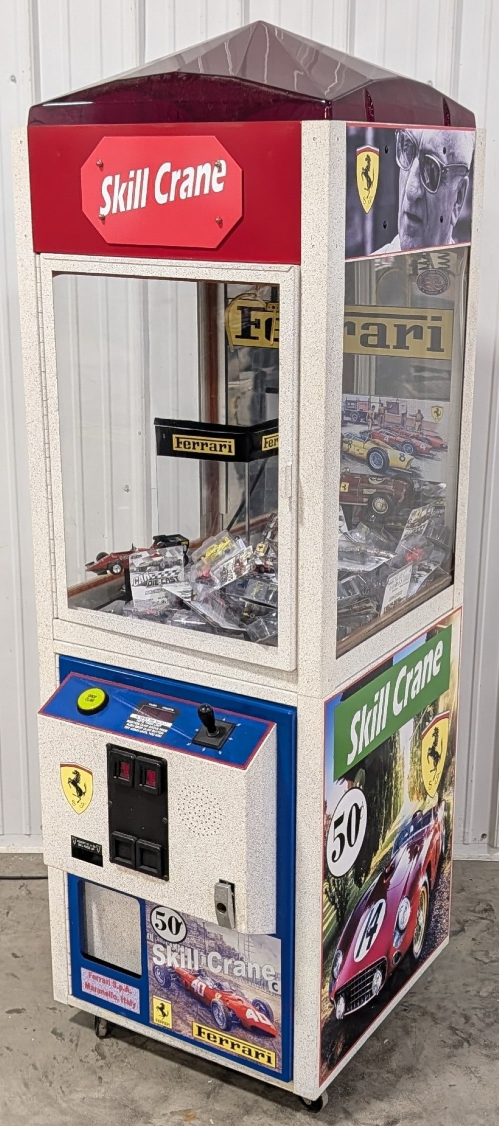 Customized Ferrari Claw Machine Arcade Game With Prizes (1 of 20)