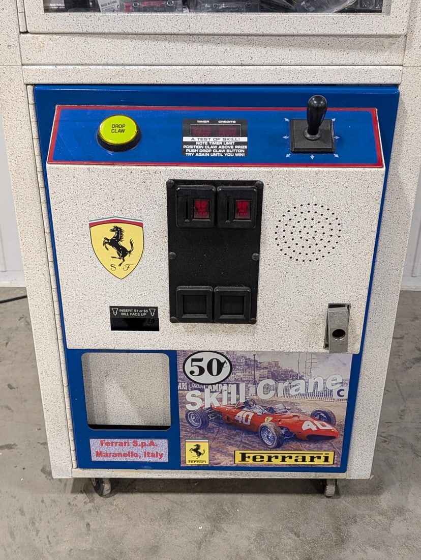 Customized Ferrari Claw Machine Arcade Game With Prizes - 8