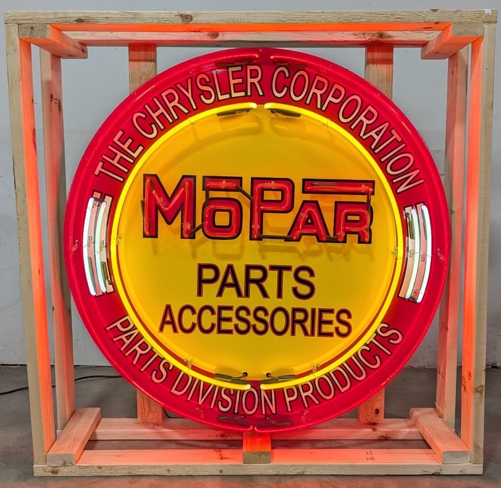 4ft Custom MOPAR Neon Sign (1 of 8)