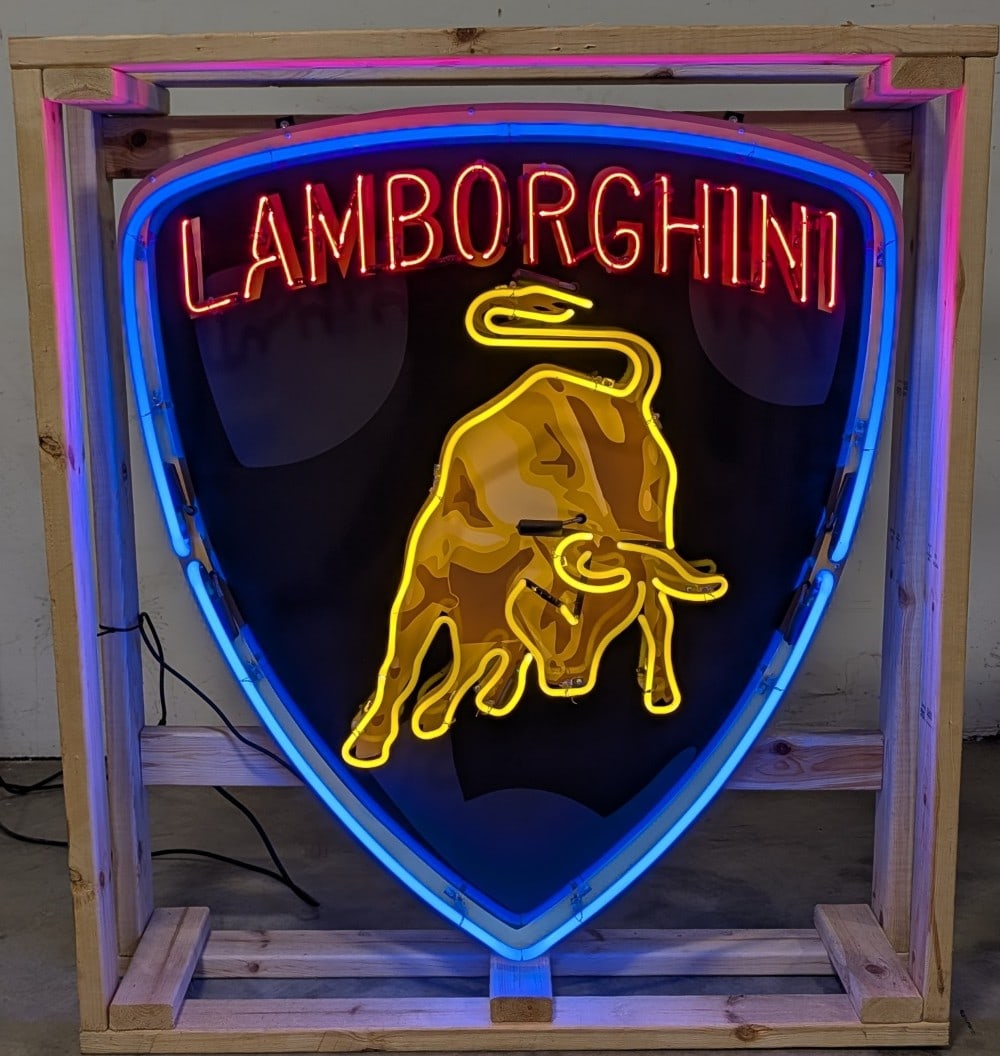 4ft Custom Lamborghini Neon Sign