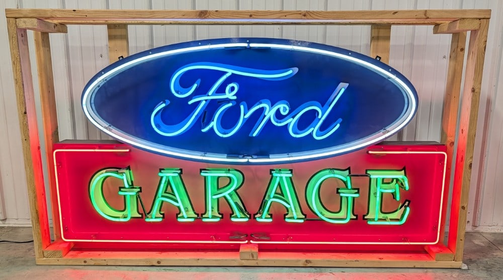 6ft Custom Ford Garage Neon Sign (1 of 6)