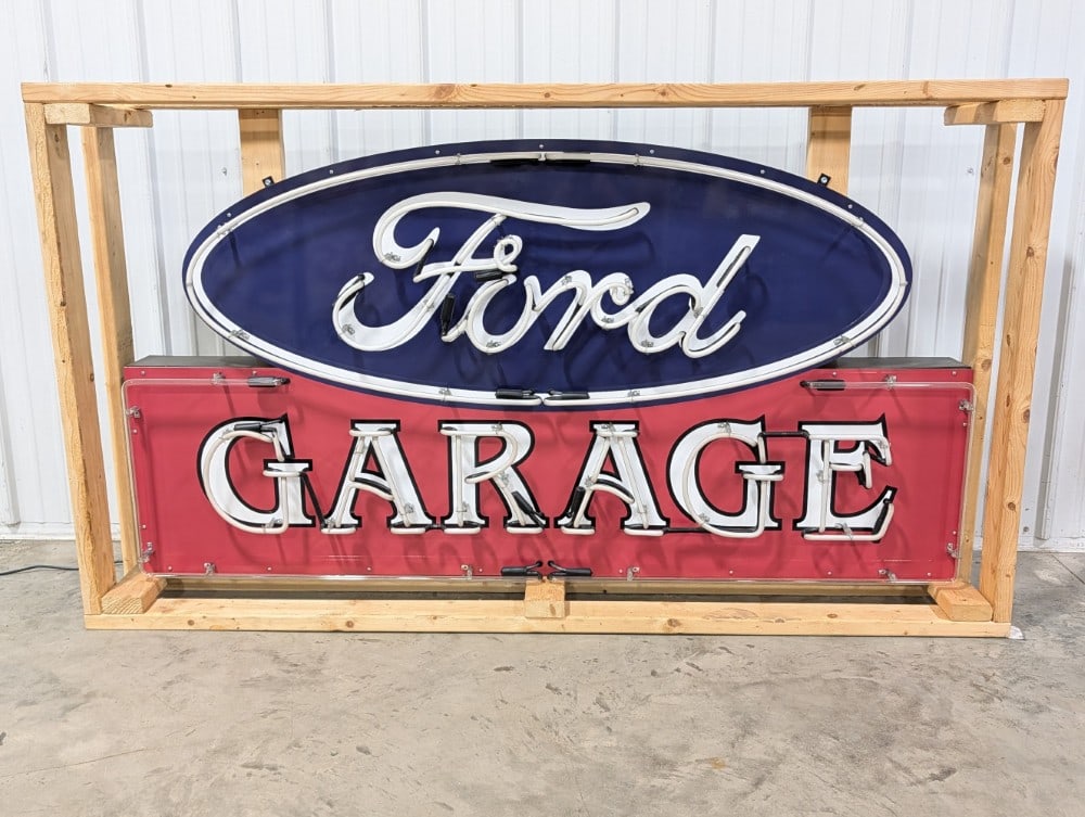 6ft Custom Ford Garage Neon Sign - 5
