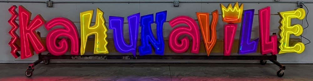 17ft Kahunaville Colorful Neon Sign (1 of 9)