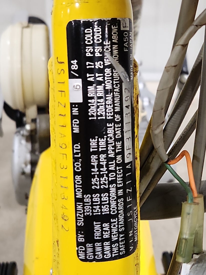 1985 Suzuki FA50 Moped - 7