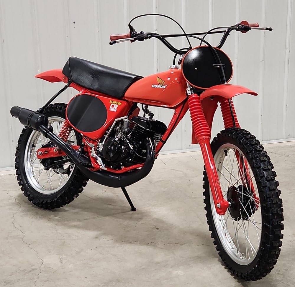 1978 Honda Elsinore CR125M: Sells with No Reserve! Museum Quality Dirt Bike Said to be all original by the owner! Truely a time capsule and you will not find a better one! VIN- CR125M- 3201485 REDUCED ONLINE BUYER'S PREMIUM OF