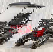 Brand New 2024 Kandi Electric 4 Seater Golf Cart: 4 Seater, Reads 0 Miles Equipped w/ Seatbelts, Turn Signals, Front/Rear Lights, Foldable Windshield, Mirrors, Fold Down Rear Seat, Backup Camera, Front Winch Mount 23x10.5-14 Tires w/ 15" Rims 5000W