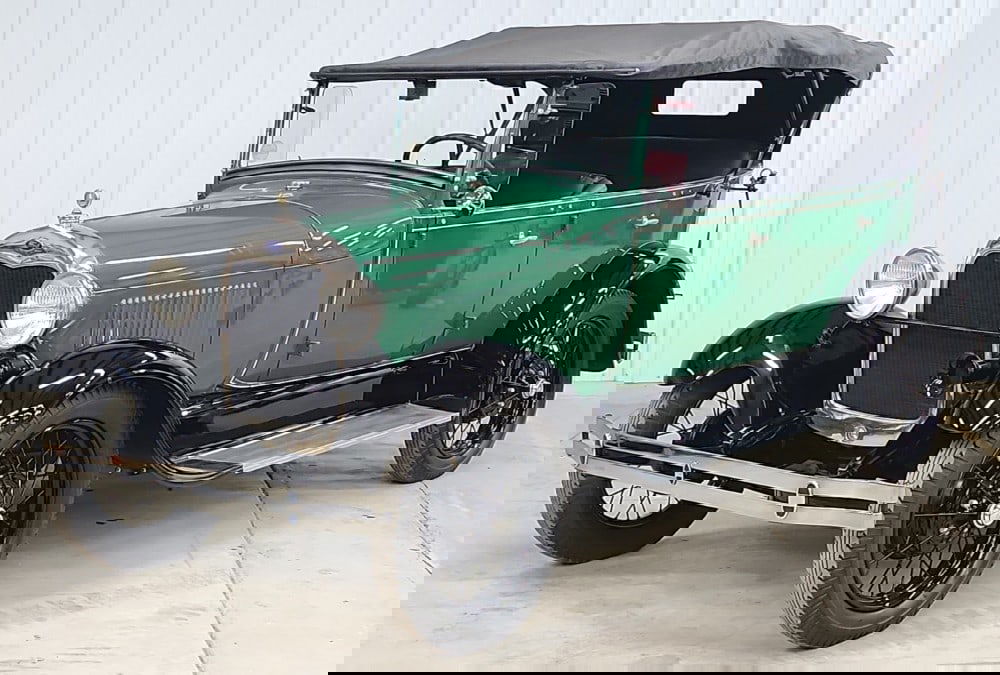 1929 Ford Model A Phaeton: Sells with No Reserve Rare Model A Phaeton Well maintained restoration? 201 Cubic Inch 3.3 Liter 40 HP 4 Cylinder Gasoline Engine 3 Speed Manual Transmission Top Has Tear In Driver Side Rear Corner Od