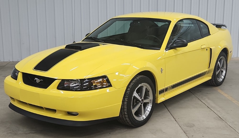 2003 Ford Mustang Mach 1: 4.6 Liter V8 Gasoline Engine 5 Speed Manual Transmission Rear Wheel Drive Odometer Reads 8733 Miles Runs And Drives 2 Keys Title (IN) MILEAGE EXEMPT VIN- 1FAFP42R73F446114 REDUCED ONLINE BUYER'S