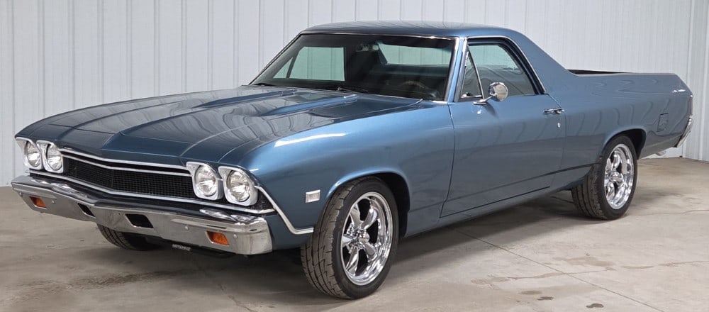 1968 Chevrolet El Camino: Well maintained restoration 396 Big Block V8 Engine Automatic Transmission Custom Wheels Odometer Reads 46693 VIN: 136808K196416 REDUCED ONLINE BUYER'S PREMIUM OF 15% ON THIS LOT