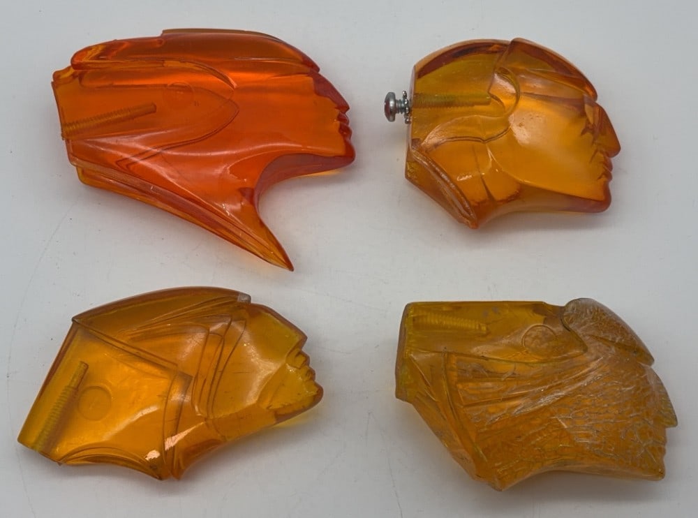 (4) Pontiac Hood Ornament Inserts (1 of 6)