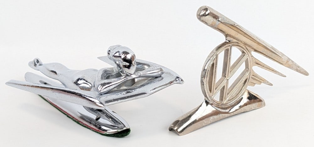 Volkswagen Australian Rocket & Nash Flying Lady Hood Ornaments (1 of 9)