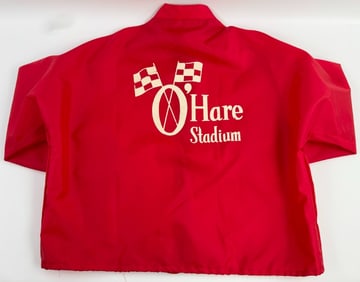 1950s-1960s O?Hare Stadium Speedway Auto Race Jacket Size XL