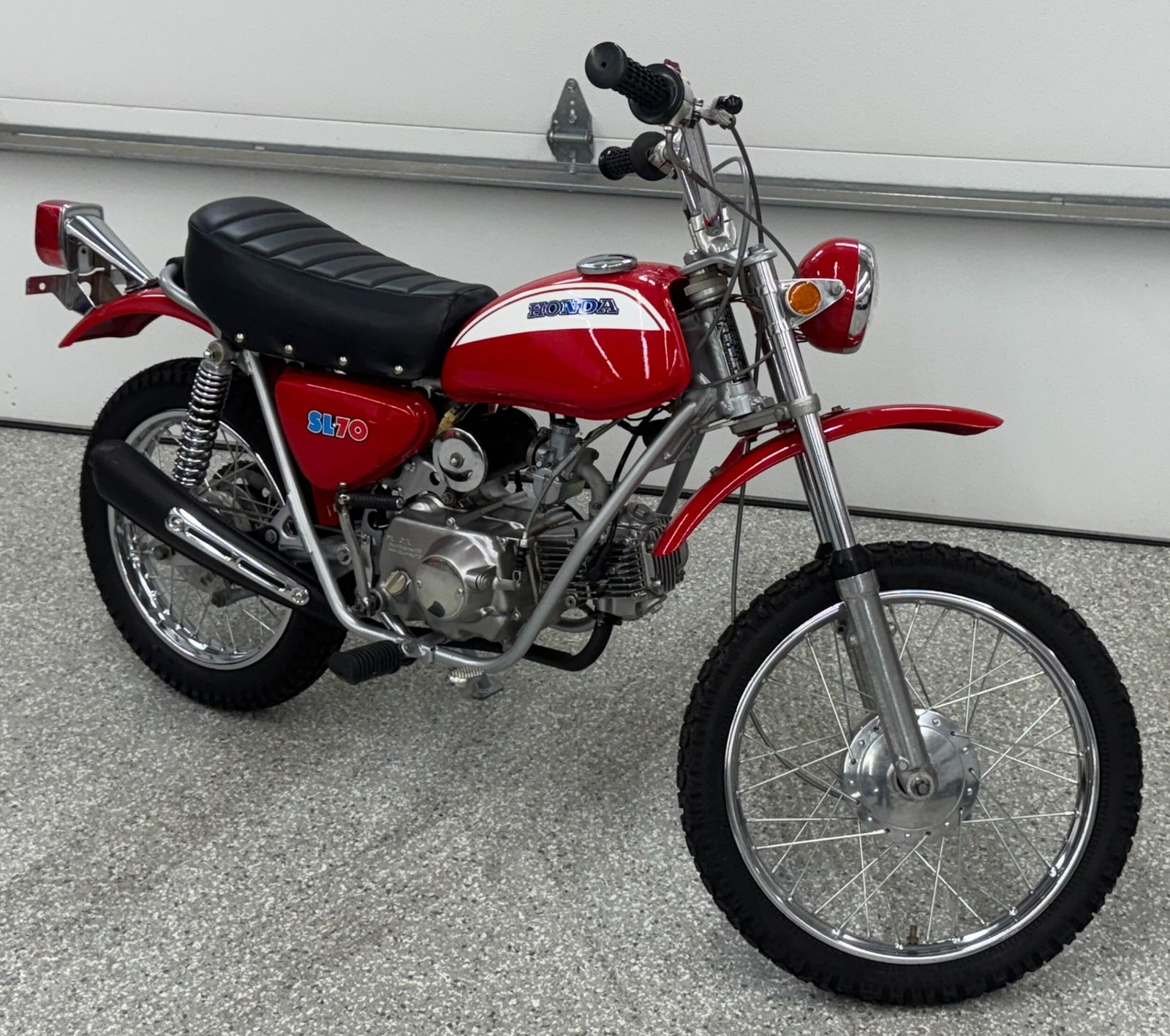 1971 Honda SL70 Dirt Bike (1 of 11)