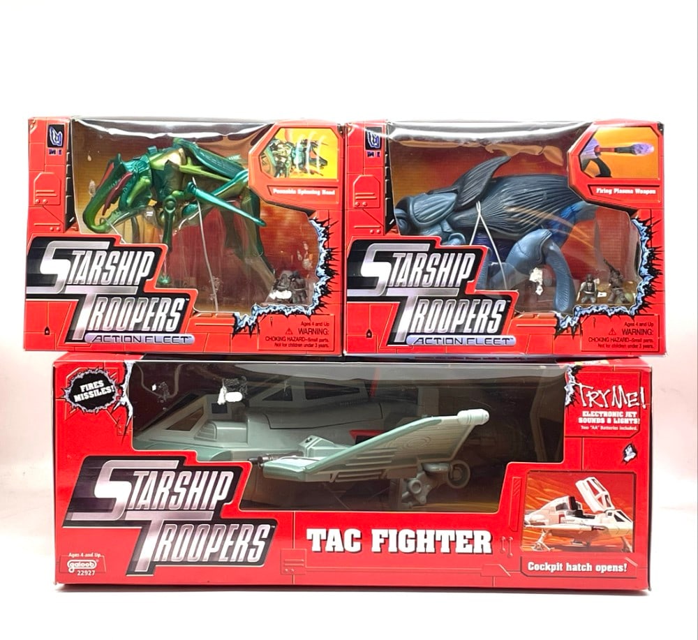 (3) 1996-97 Galoob Starship Troopers Figures (1 of 14)