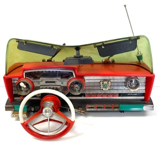 1960?s Deluxe Playmobile Dashboard Car Set