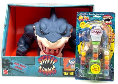 Street Sharks Hand Shark Ripster and Candy