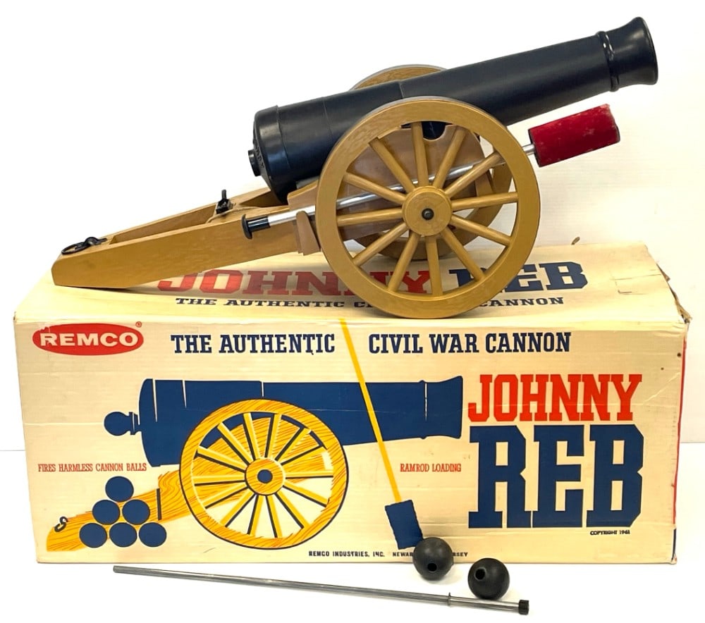 1961 Remco Johnny Reb Civil War Cannon (1 of 8)
