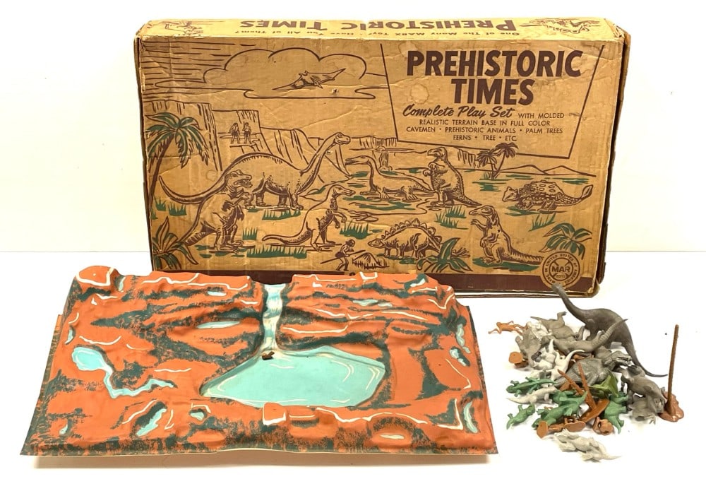 Marx Prehistoric Times Series 1000 Play Set (1 of 9)