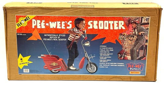 New Matchbox Pee-Wee?s Playhouse Scooter