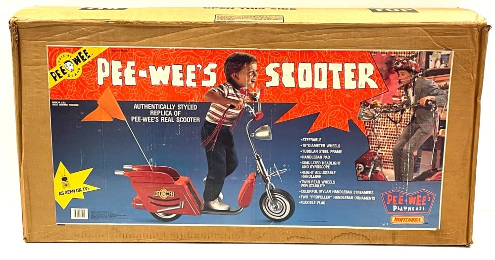 New Matchbox Pee-Wee?s Playhouse Scooter: Update