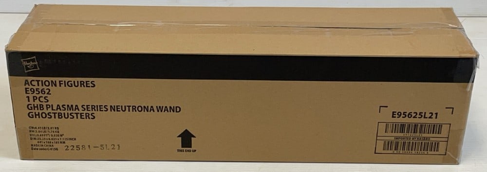 Hasbro Ghostbusters Neutrona Wand: Hasbro Ghostbusters Neutrona Wand. New and Sealed Plasma Series Wand. Still in Shipping Box