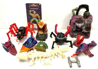 Vintage He-Man Masters of the Universe Vehicles and Play Sets