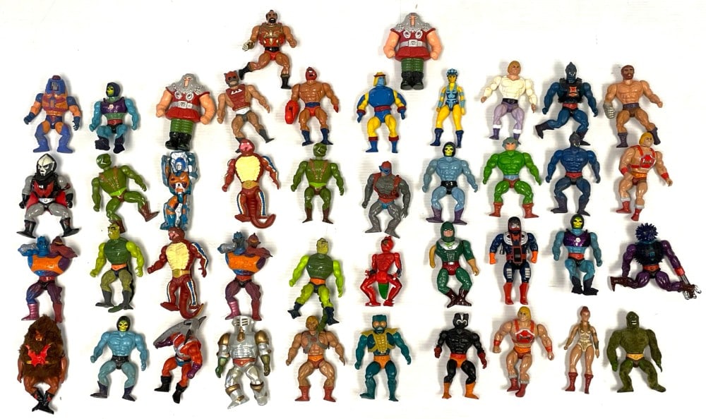 (42) He-Man Masters of the Universe Figures (1 of 9)