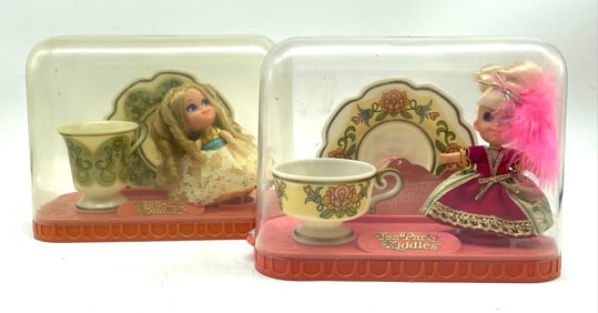 2 Tea Party Kiddles - Lady Crimson and Lady Lace