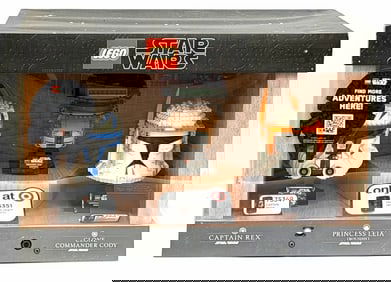 March 2023-March 2024 LEGO Star Wars TARGET Store Display, Sets #75349, #75350, & #75351