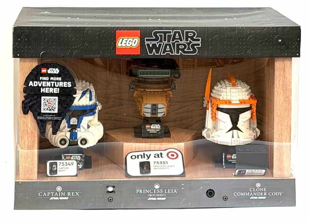 March 2023-March 2024 LEGO Star Wars TARGET Store Display, Sets #75349, #75350, & #75351 (1 of 8)