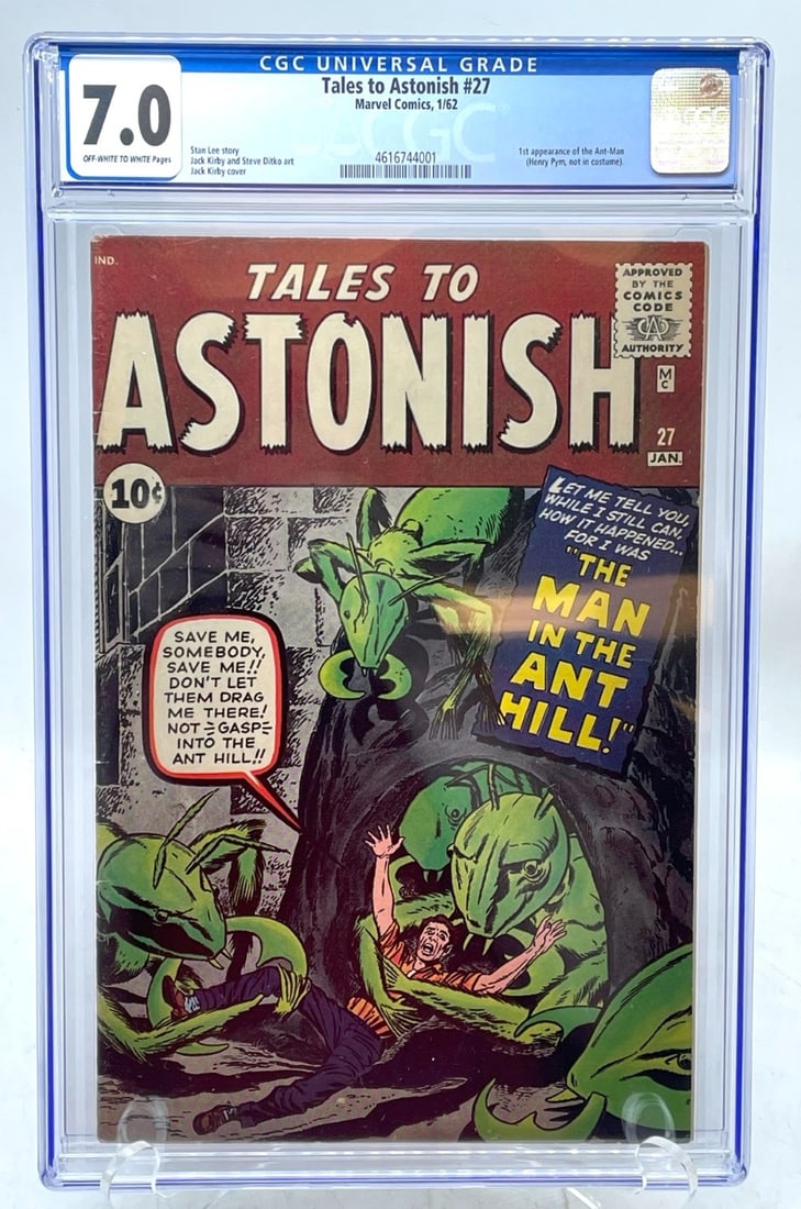 1962 Tales to Astonish #27 CGC 7.0 (1 of 7)