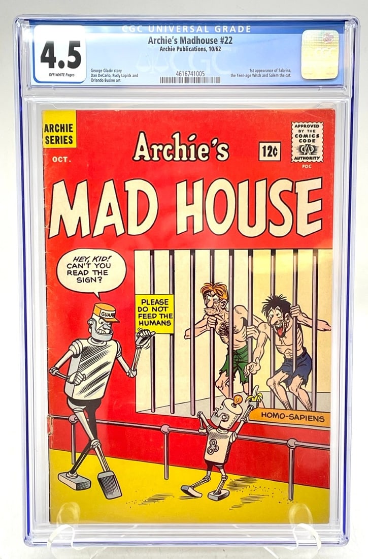 1962 Archie?s Madhouse #22 CGC 4.5: Update