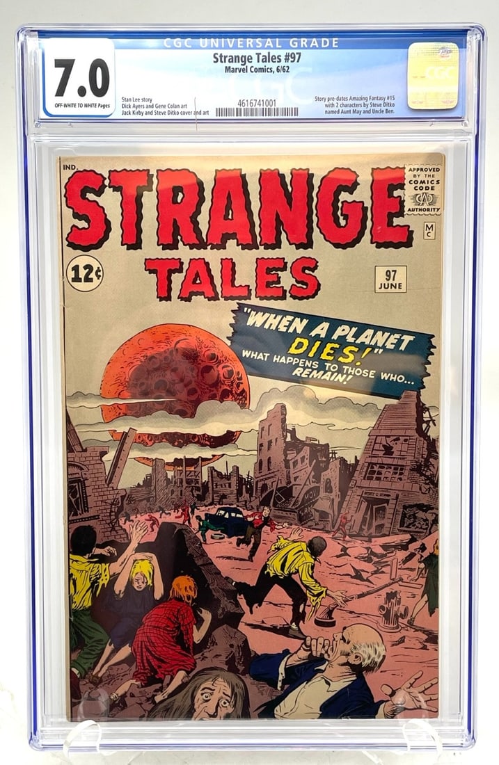 1962 Strange Tales #97 CGC 7.0: Update