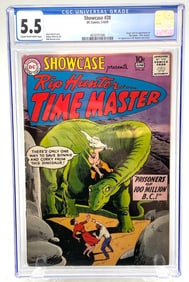 1969 Showcase #20 Rip Hunter CGC 5.5
