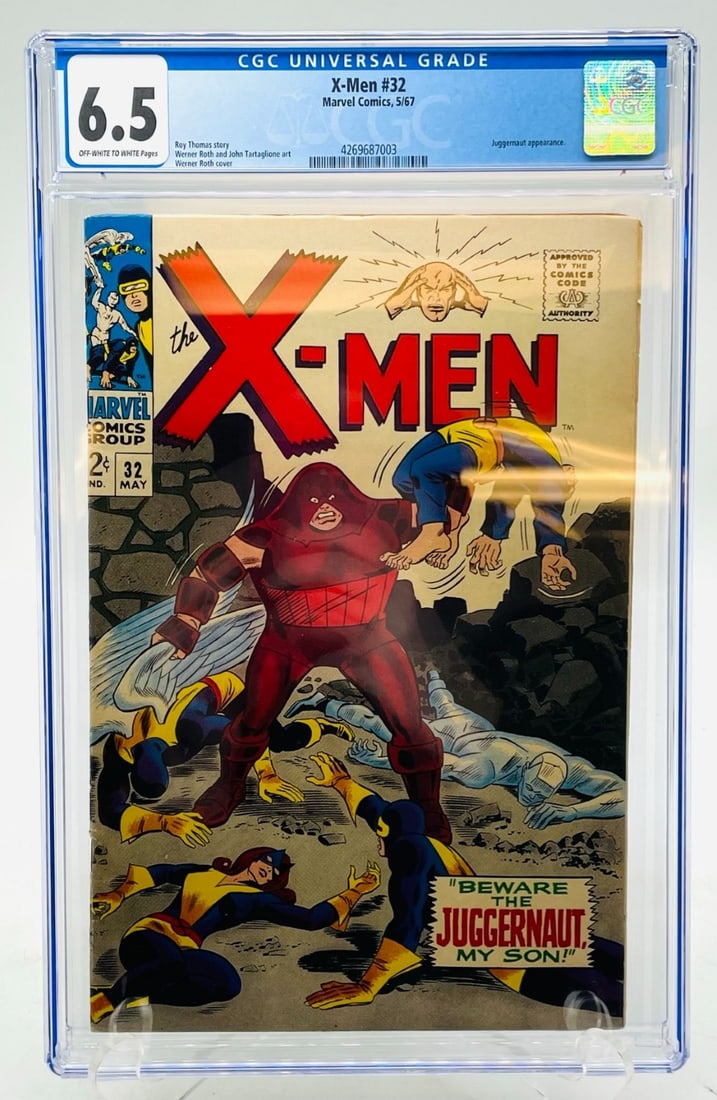 Marvel X-Men #32 ?Beware The Juggernaut My Son? CGC 6.5: Update