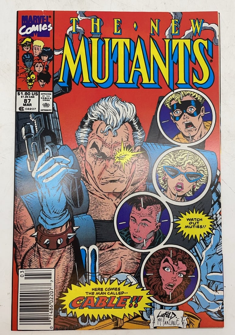 Marvel Comics The New Mutants #87 (1 of 7)