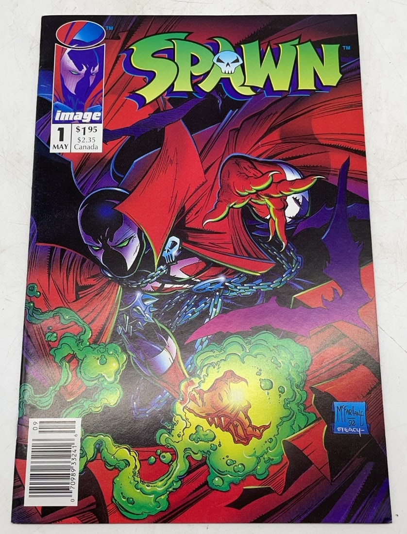 Image Spawn #1 Newsstand Edition Comic (1 of 8)