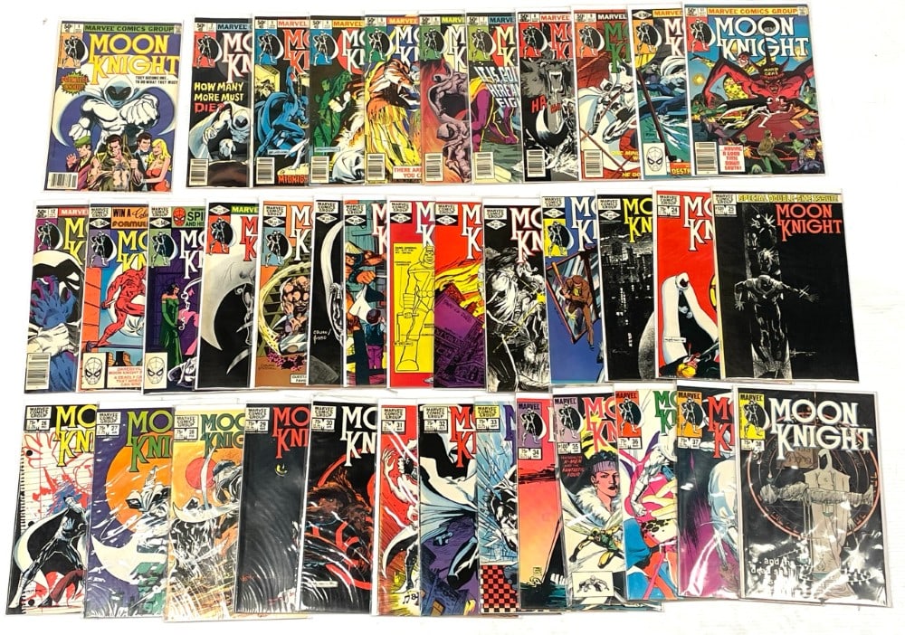 1980 Moon Knight 1-38 Comic Book Set (1 of 8)