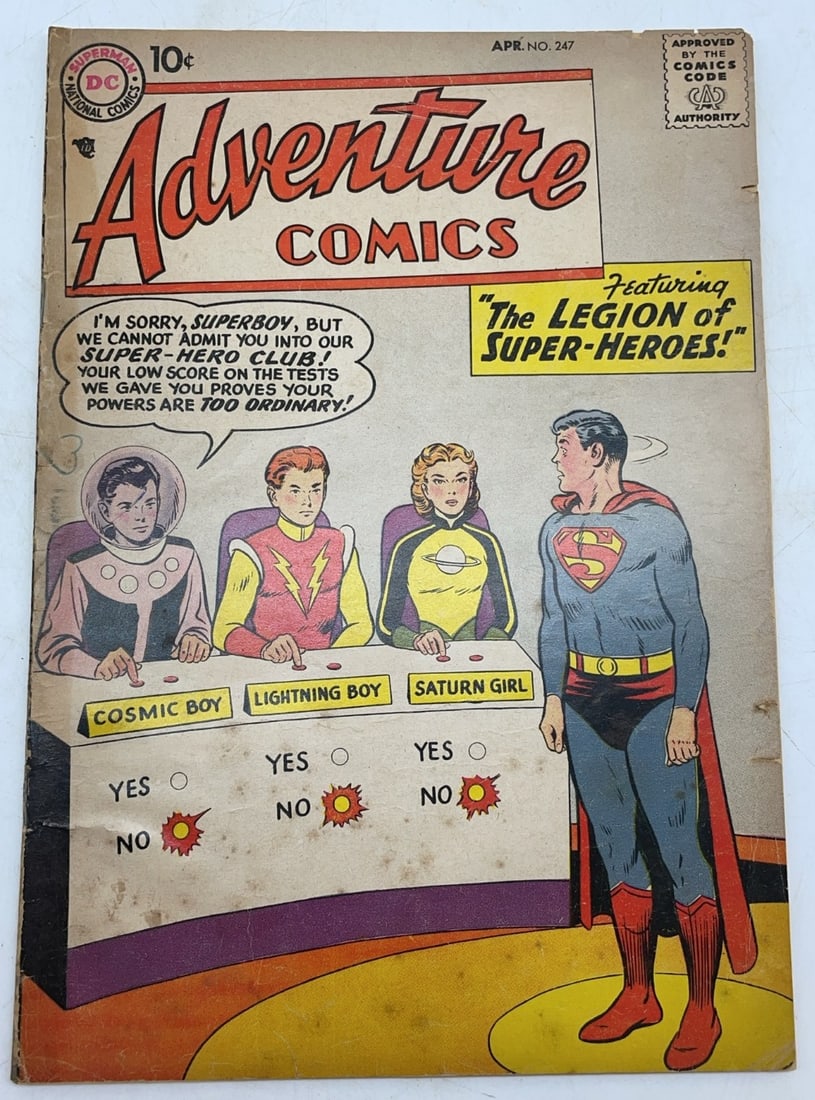 1958 Adventure Comics #247 Legion of Super Heroes (1 of 17)