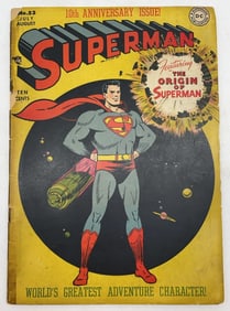 1948 Superman #53 10th Anniversary Comic Book