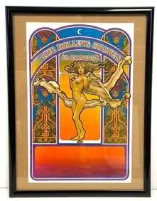 1969 Rolling Stones Concert Tour-Blank Poster