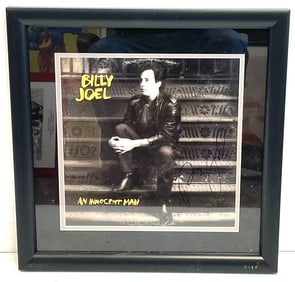 Billy Joel ?An Innocent Man? Signed Record Cover